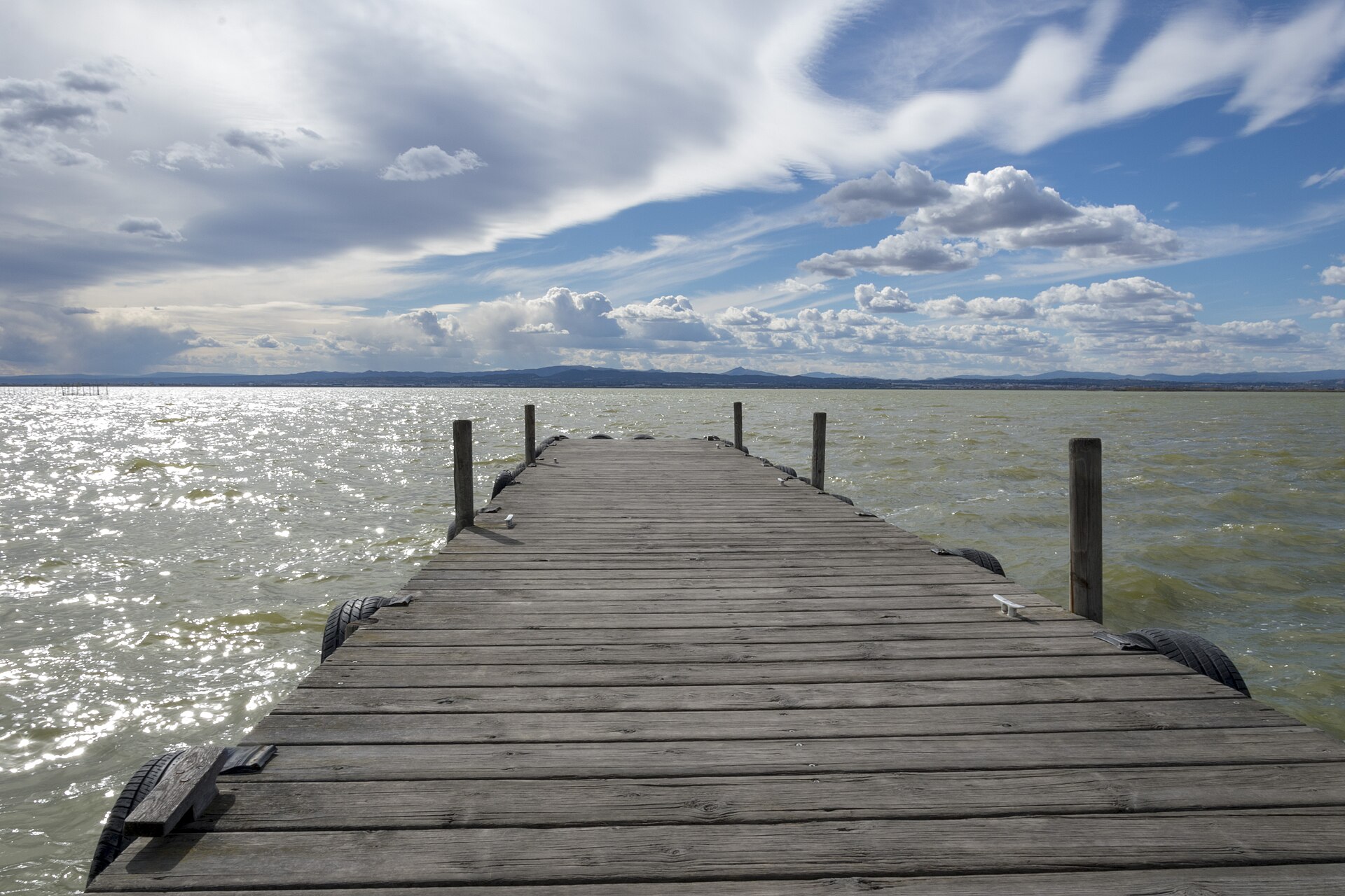 La Albufera al atardecer