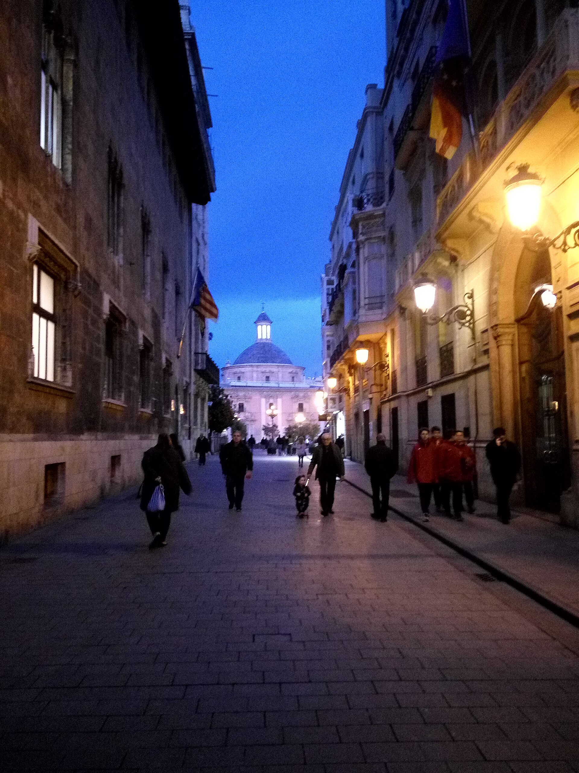 El Carmen, calles y capas